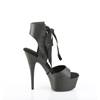 Pleaser - CAPTIVA60014 Sandale à bride à la cheville, Pole dance chaussures - Noir Product image